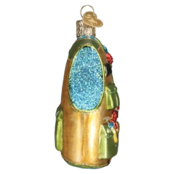 Fishing Vest Ornament Old World Christmas -Glitter Shop image 507