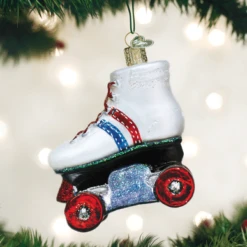 Old World Christmas Blown Glass Roller Skate Ornament