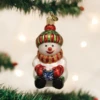 Old World Christmas Blown Glass Snowman With Cocoa Ornament 2 Old World Christmas Blown Glass Snowman With Cocoa Ornament -Glitter Shop image 52