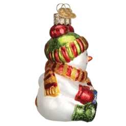Old World Christmas Blown Glass Snowman With Cocoa Ornament -Glitter Shop image 53