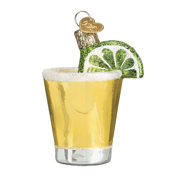 Old World Christmas Blown Glass Tequila Shot Ornament 4 Old World Christmas Blown Glass Tequila Shot Ornament - Image 2