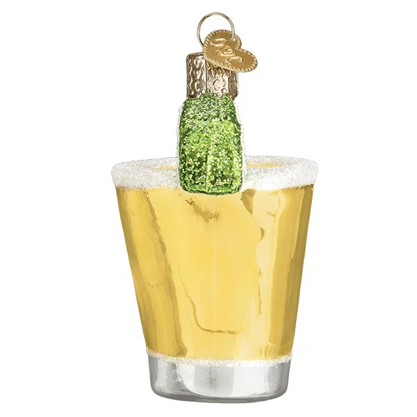 Old World Christmas Blown Glass Tequila Shot Ornament 5 Old World Christmas Blown Glass Tequila Shot Ornament - Image 3