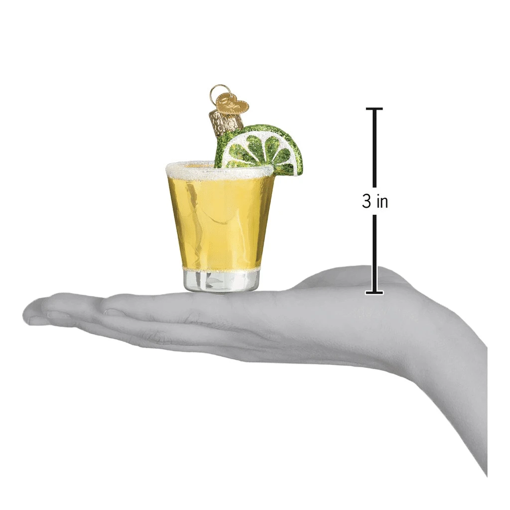 Old World Christmas Blown Glass Tequila Shot Ornament 6 Old World Christmas Blown Glass Tequila Shot Ornament - Image 4