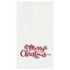 Merry Christmas Holly Leaves Towel 1 Merry Christmas Holly Leaves Towel -Glitter Shop image 57 3