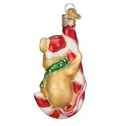 Candy Cane Mouse Ornament Old World Christmas -Glitter Shop image 58 2