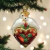 Old World Christmas Blown Glass Two Turtle Doves Ornament -Glitter Shop image 60
