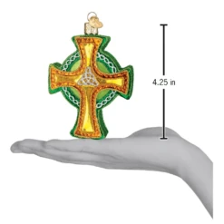 Trinity Cross Ornament Old World Christmas -Glitter Shop image 634 1
