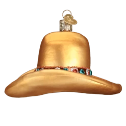 Old World Christmas Blown Cowboy Hat Ornament -Glitter Shop image 64