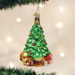 Old World Christmas Blown Glass Christmas Morning Tree Ornament
