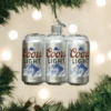 Coors Light Six Pack Ornament Old World Christmas 1 Coors Light Six Pack Ornament Old World Christmas -Glitter Shop image 7 15