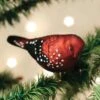 Old World Christmas Blown Glass Strawberry Finch Ornament -Glitter Shop image 72
