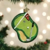 Old World Christmas Blown Glass Putting Green Ornament -Glitter Shop image 729