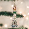 Holiday Lighthouse Ornament Old World Christmas -Glitter Shop image 73 5