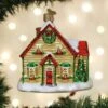 Old World Christmas Blown Glass Christmas Cottage Ornament -Glitter Shop image 74 1