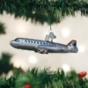 Old World Christmas Blown Glass Passenger Plane Ornament 1 Old World Christmas Blown Glass Passenger Plane Ornament -Glitter Shop image 747