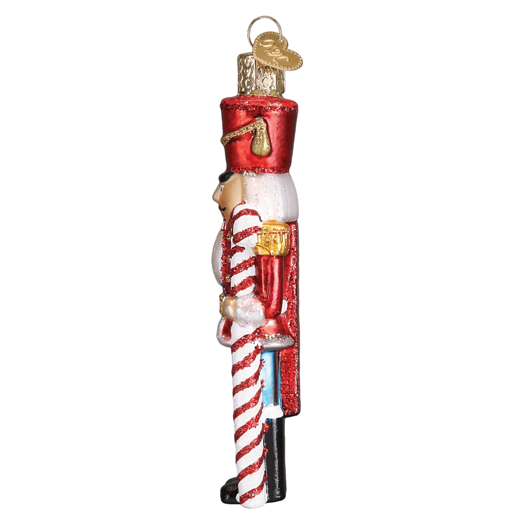 Peppermint Nutcracker Ornament Old World Christmas 5 Peppermint Nutcracker Ornament Old World Christmas - Image 3