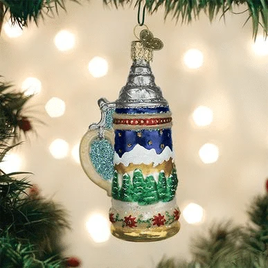 German Stein Ornament Old World Christmas 3 German Stein Ornament Old World Christmas