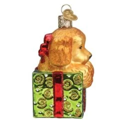 Doodle Puppy Surprise Ornament Old World Christmas 7 Doodle Puppy Surprise Ornament Old World Christmas -Glitter Shop image 85 2
