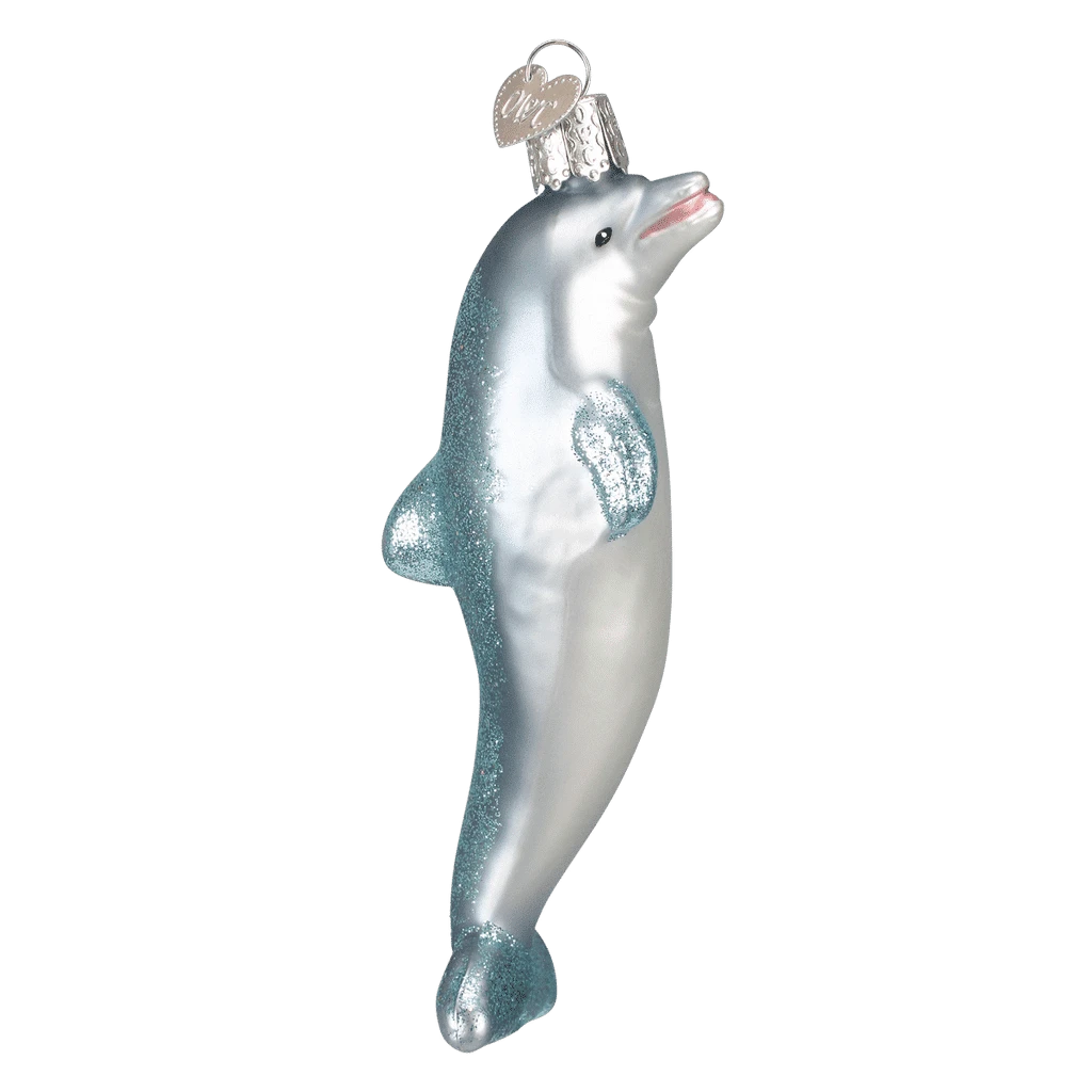 Playful Dolphin Ornament Old World Christmas 5 Playful Dolphin Ornament Old World Christmas - Image 3