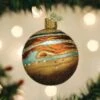 Old World Christmas Blown Glass Jupiter Ornament -Glitter Shop image 89