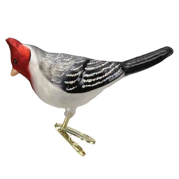 Red-crested Cardinal Ornament Old World Christmas 4 Red-crested Cardinal Ornament Old World Christmas - Image 2