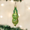 Old World Christmas Blown Glass Two Peas In A Pod Ornament 1 Old World Christmas Blown Glass Two Peas In A Pod Ornament -Glitter Shop image 98