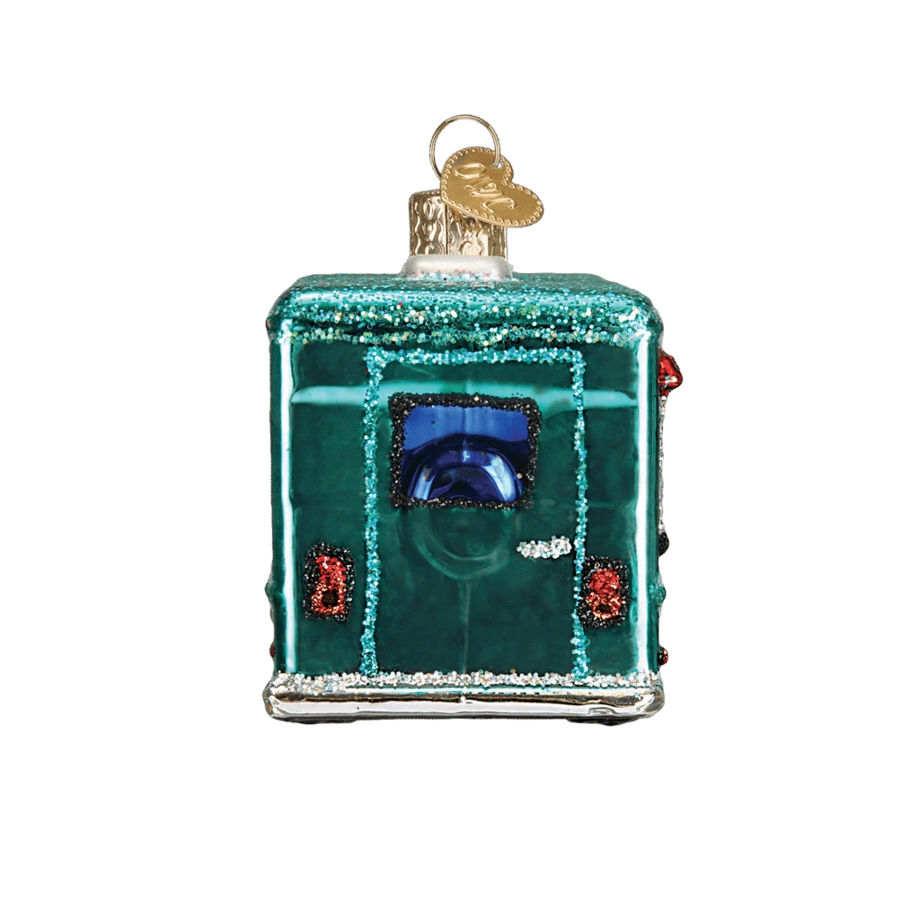 Old World Christmas Blown Glass Food Truck Ornament 5 Old World Christmas Blown Glass Food Truck Ornament - Image 3